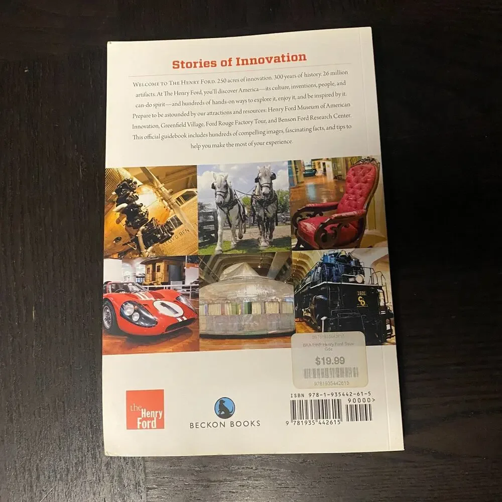 Henry Ford Official Guidebook by Henry Ford (Organization) Staff (Hardcover)